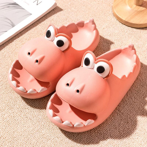 [ Buy 1 Get Free Gifts ] Cute Dinosaur Slippers