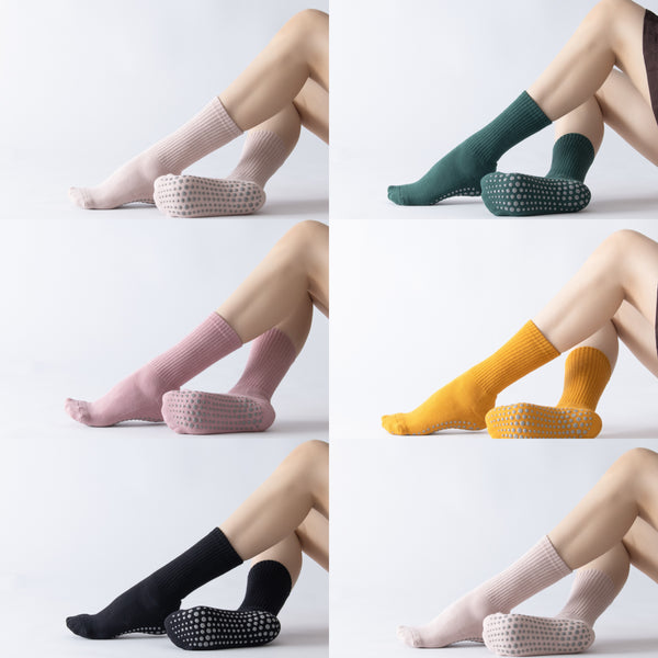 6 Pairs Random Yoga Socks